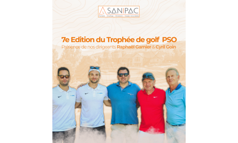 Participation de Sanipac au Trophée de golf PSO organisé par PSO Ingénierie