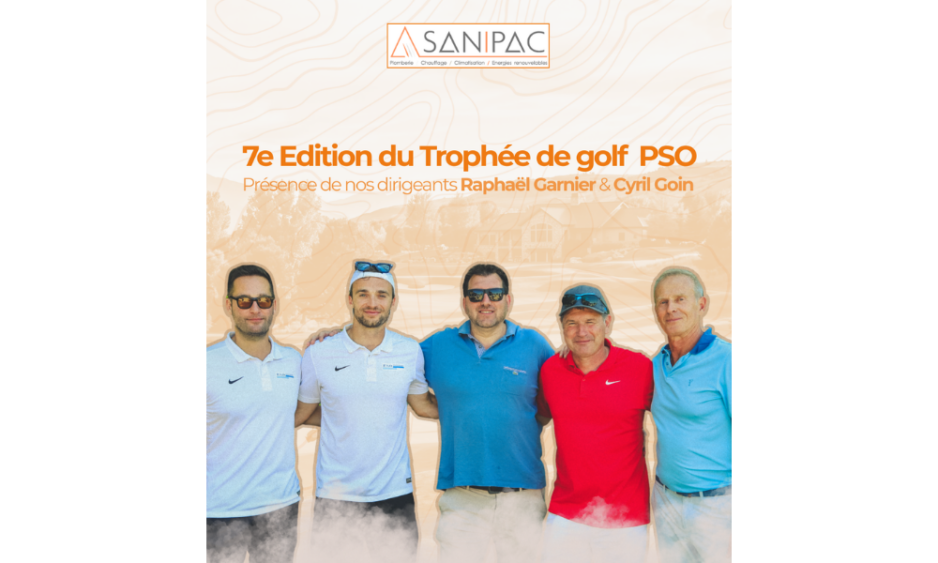 Participation de Sanipac au Trophée de golf PSO organisé par PSO Ingénierie